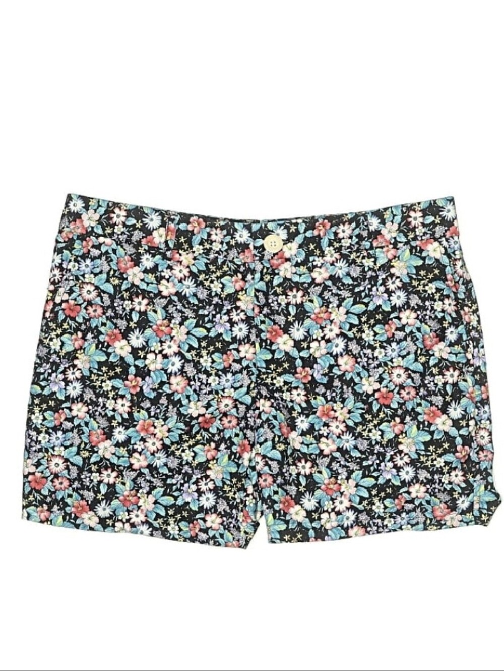 Seaplane Like New Microfiber Wildflower Floral Shorts Size M